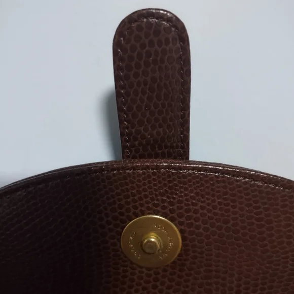 Vintage Designer Guy Laroche Paris Medium Brown Shoulder Bag - Picture 8 of 12